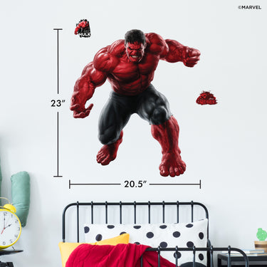 Red Hulk Wall Decal